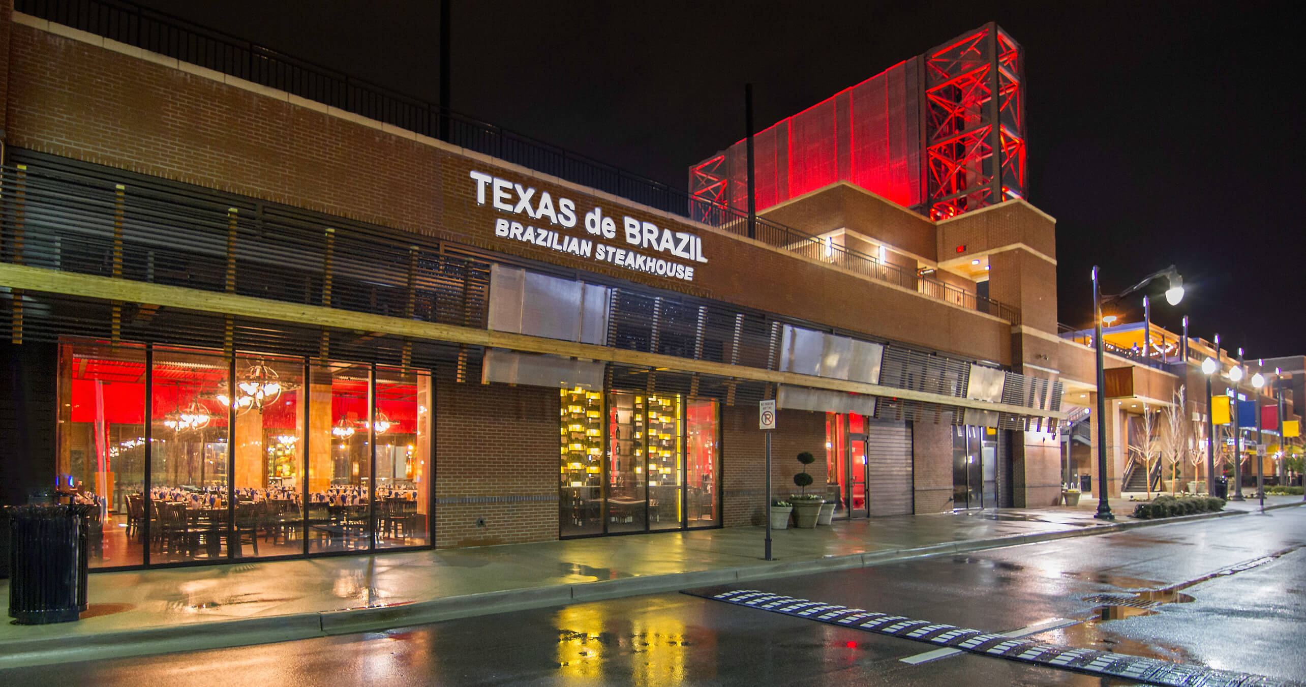 Outside Texas de Brazil Birmingham