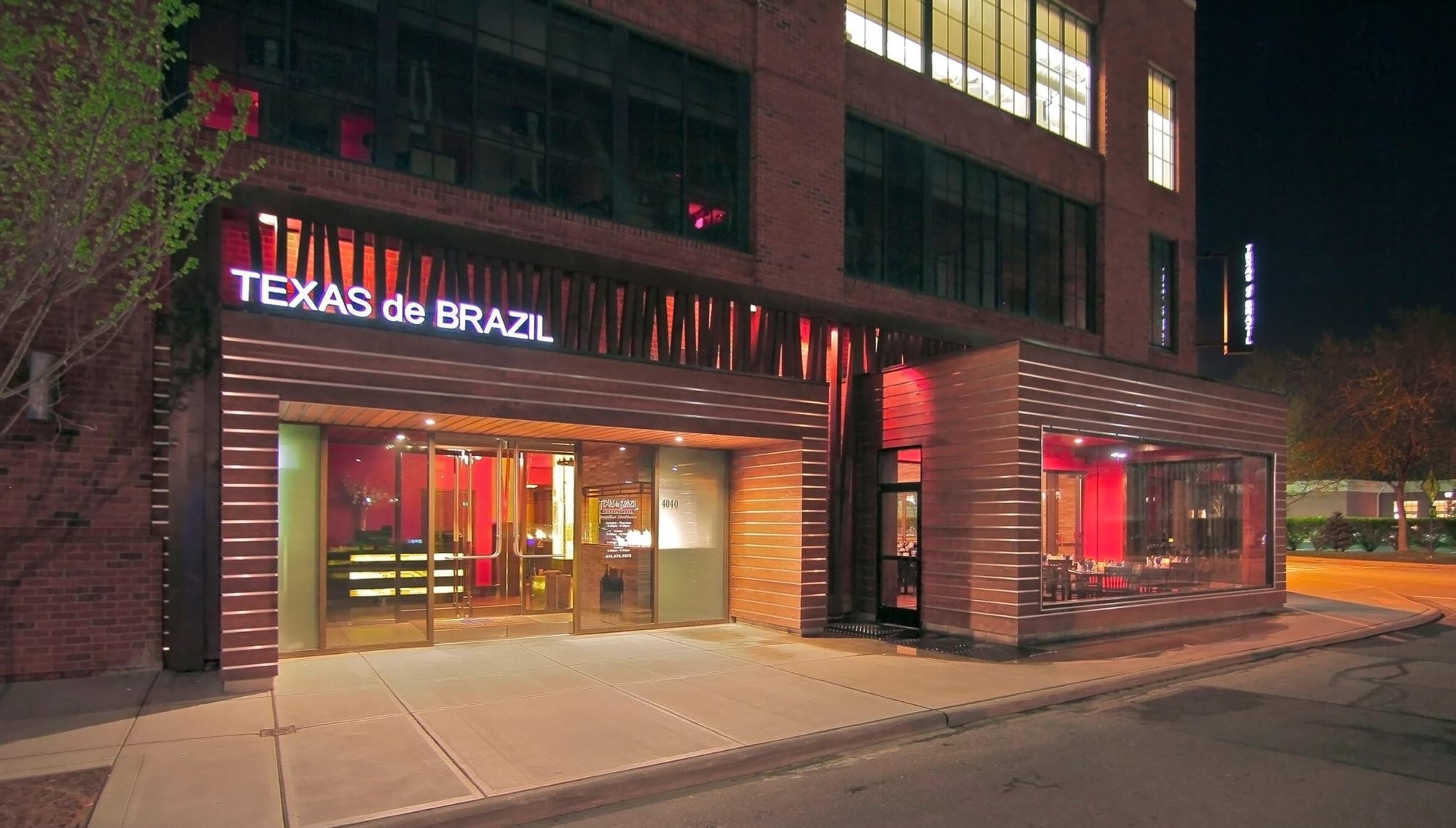 Outside Texas de Brazil Columbus