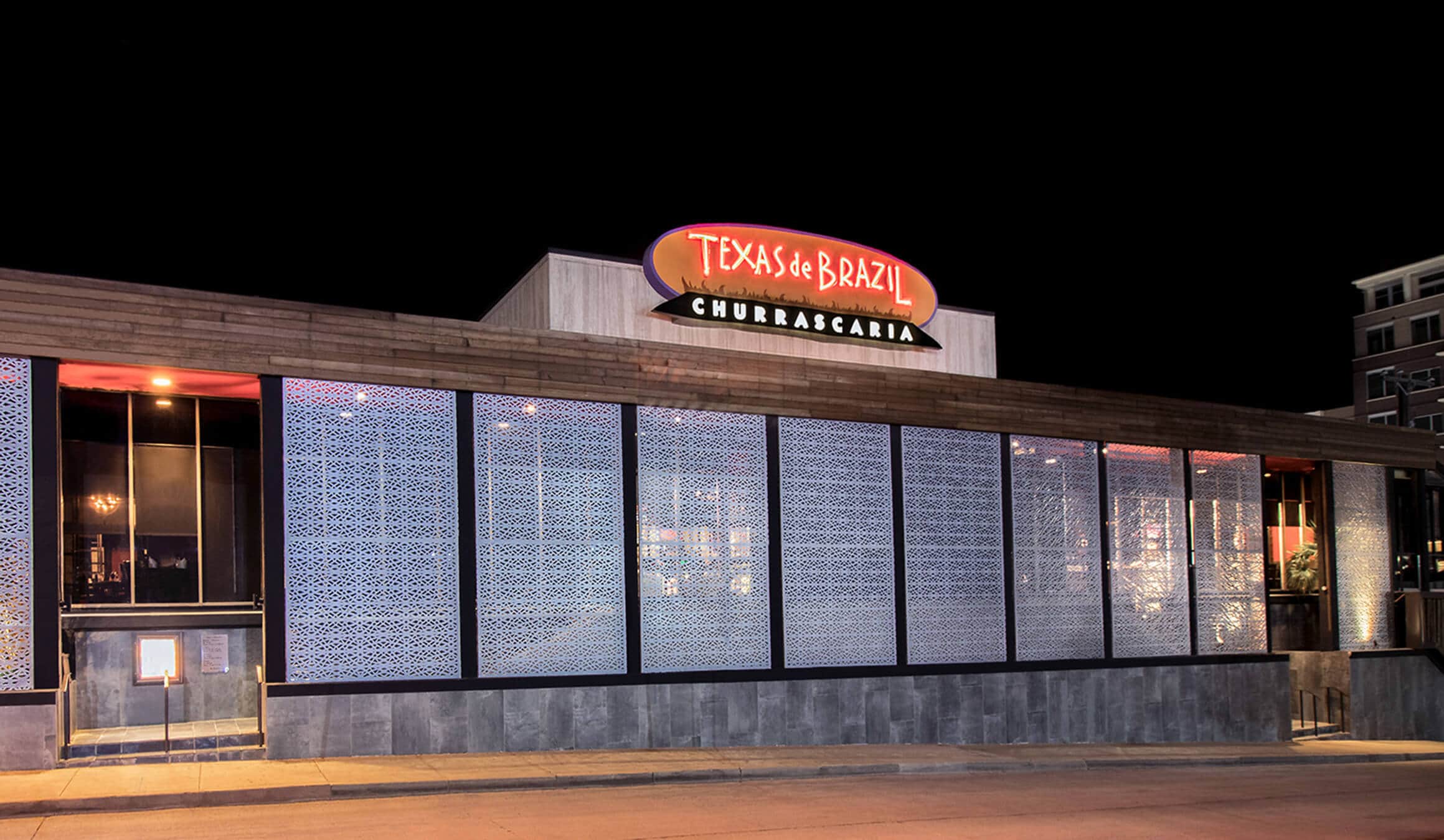 Outside Texas de Brazil Dallas