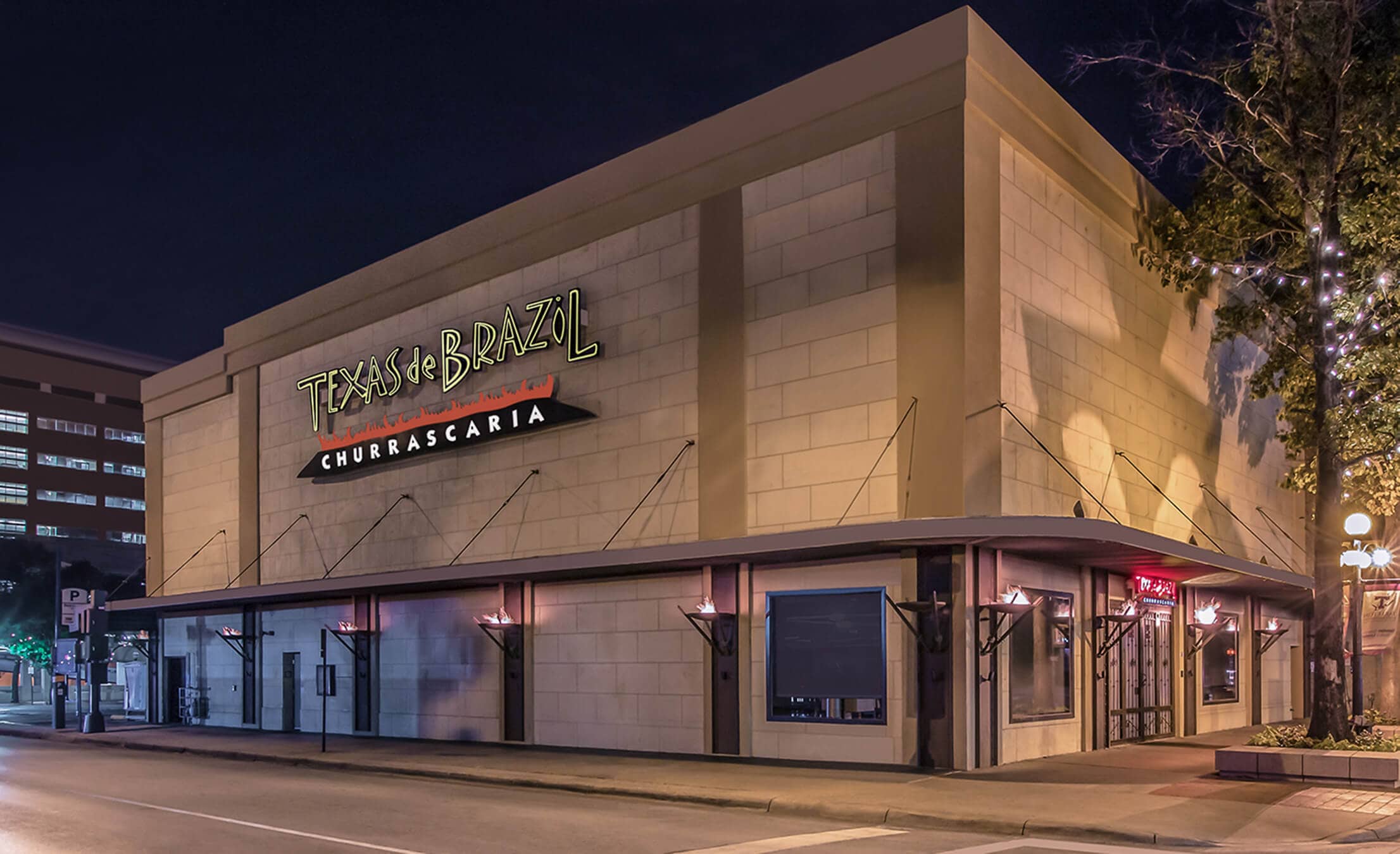 Outside Texas de Brazil Fort Worth