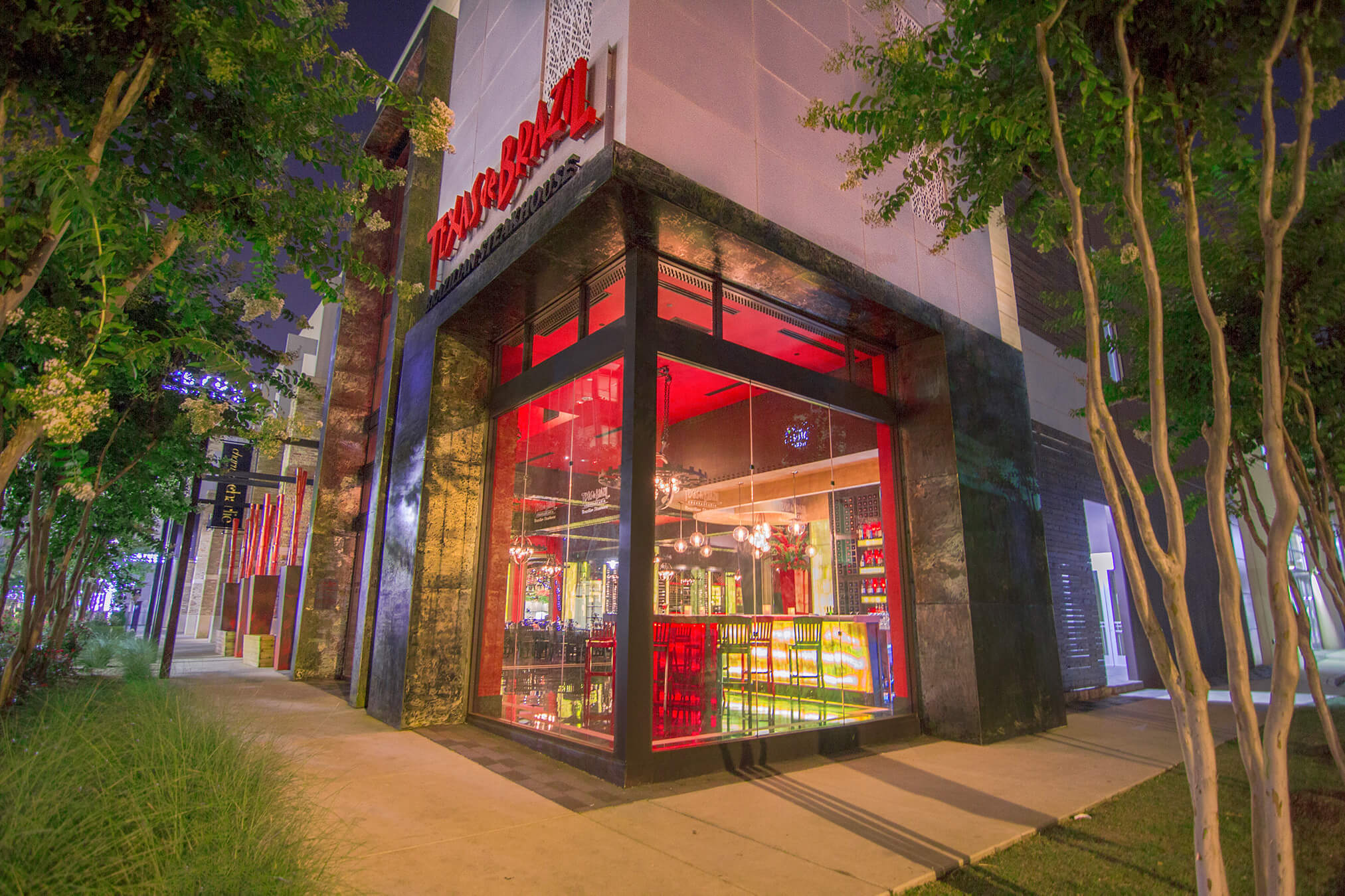 Outside Texas de Brazil Houston
