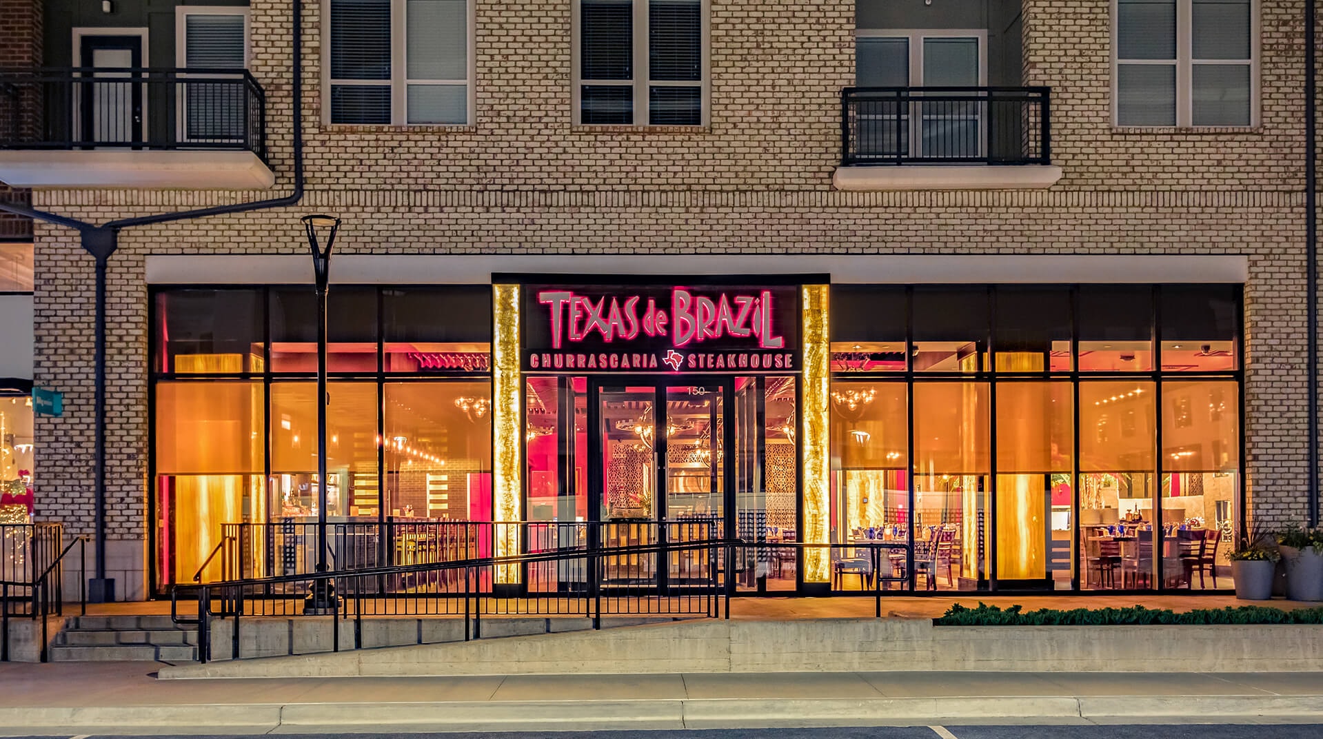 Outside Texas de Brazil Lexington