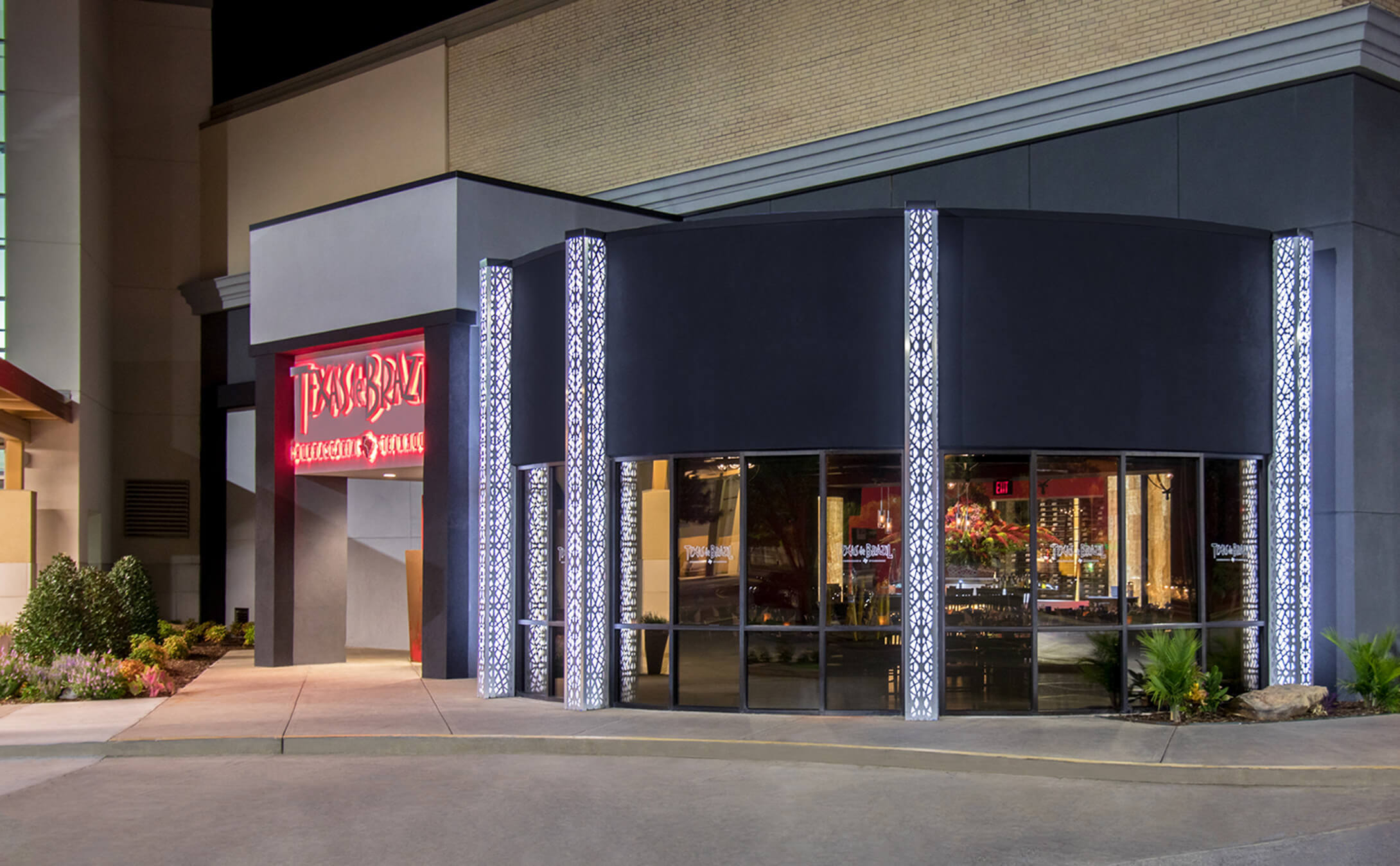 Outside Texas de Brazil Oklahoma City