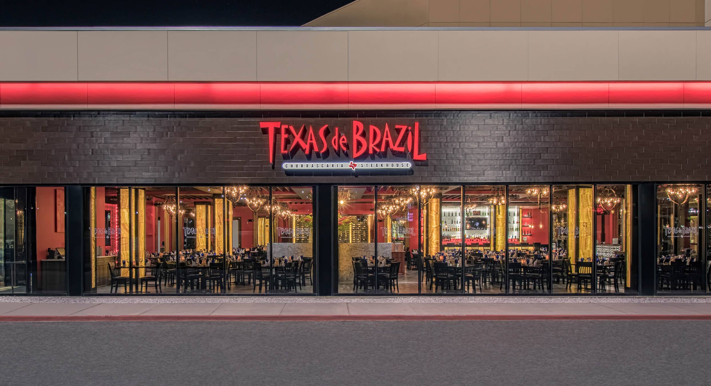 Outside Texas de Brazil Tulsa