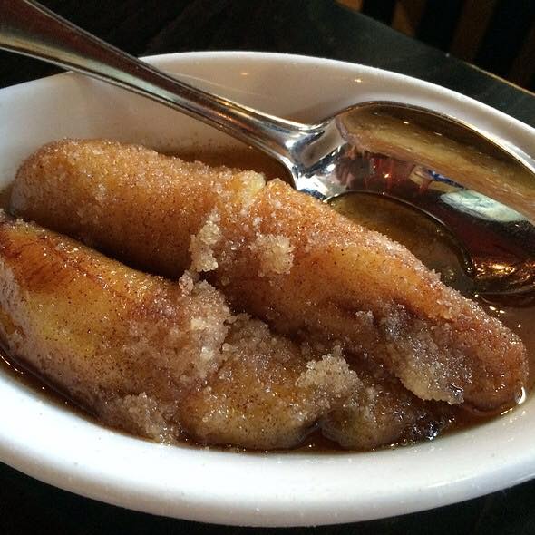 fried bananas with cinnamon sugar glaze