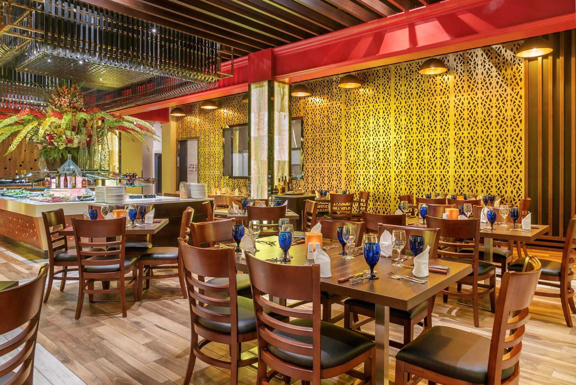 Main Dining Area and Salad Area of Texas de Brazil - Ann Arbor